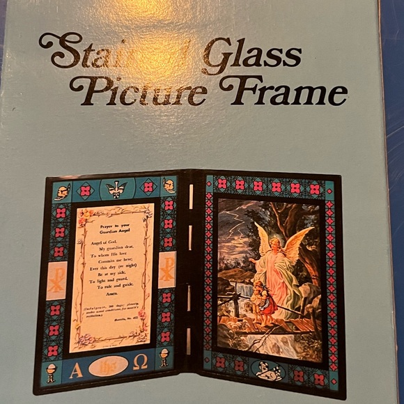 Stained Glass Sacred Heart of Jesus  prayer - Picture 3 of 9